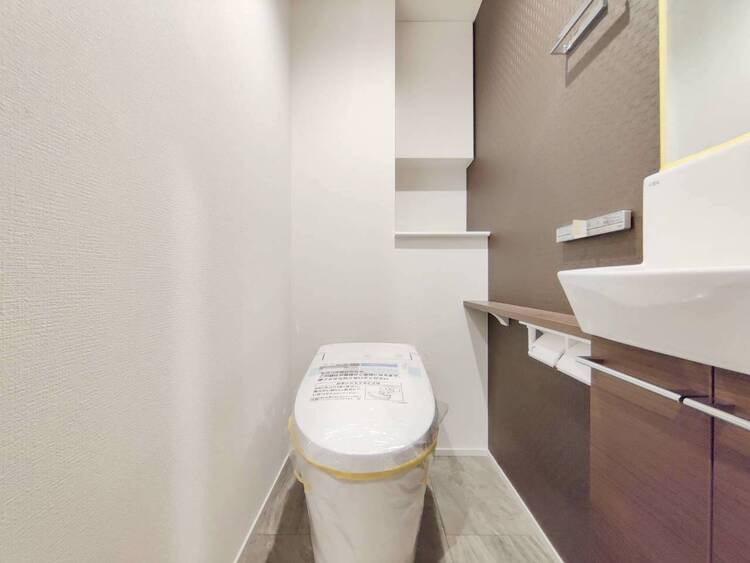 トイレ 清潔感の高いお手洗い。