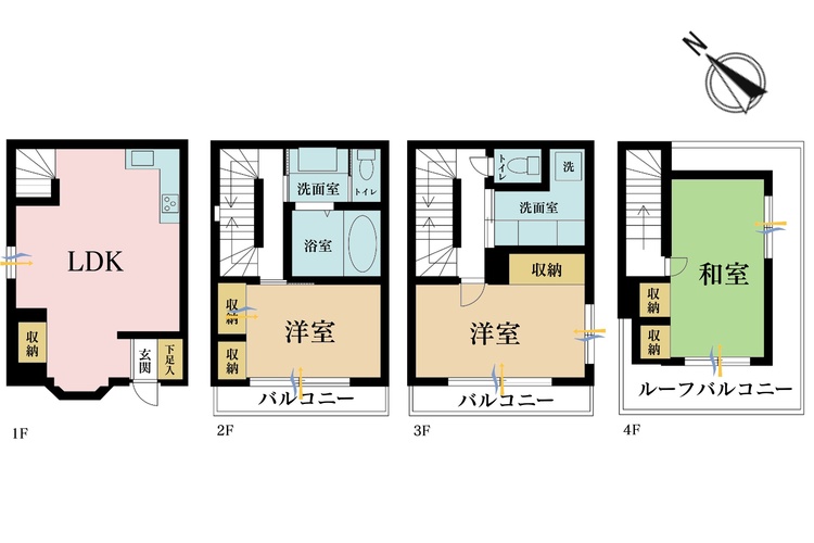 その他 3LDK、土地面積45.8m2、建物面積76.5m2