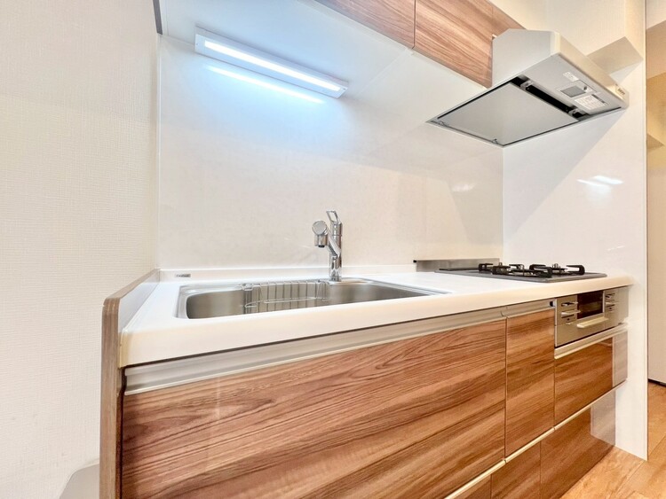 キッチン 使いやすくスタイリッシュなキッチン空間になっております。