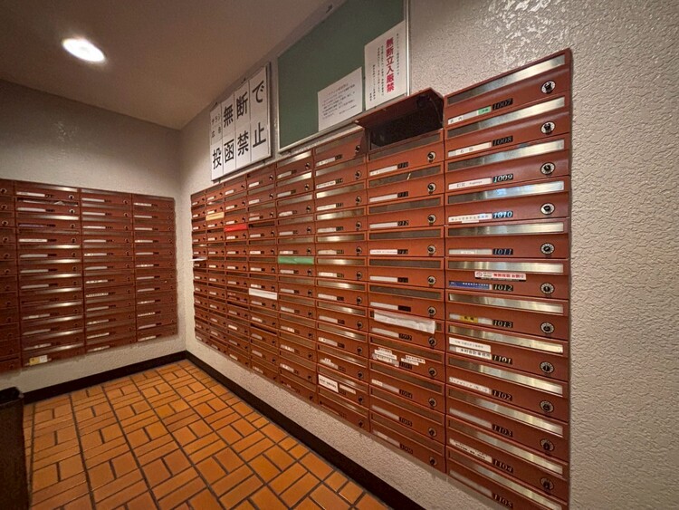 設備 郵便受けも、きちんと管理されています。