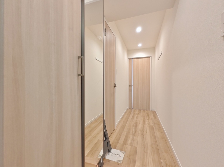 玄関 シューズボックスを完備した玄関です。