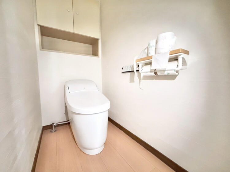 トイレ 暮らしの中のさりげないひとときの快適さにも、こだわりを、持って設備を配しております。