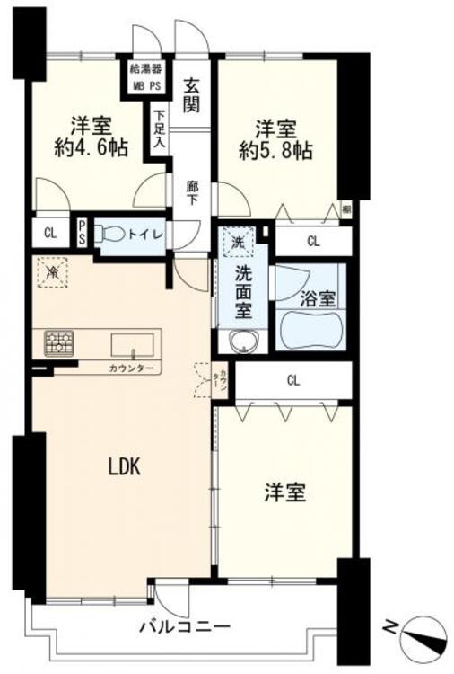 間取り ３ＬＤＫ