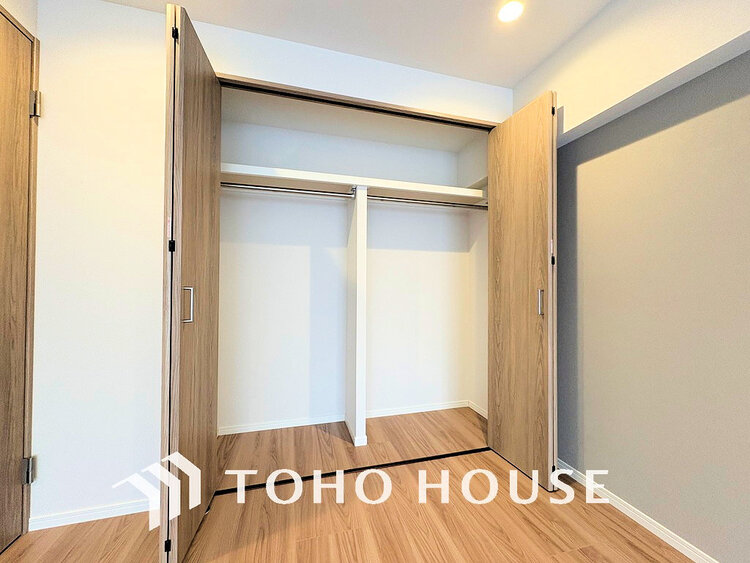 収納 収納スペースを完備、荷物が多い方でも安心の収納力