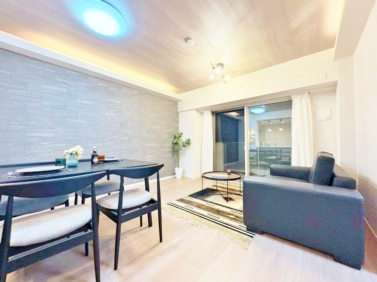 居間 「空間が織り成すひとつ先の住み心地」を演出します。