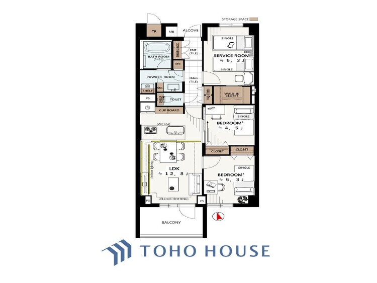 間取り 家族みんなの笑顔が、笑い声が絶えない幸せいっぱいのこの場所で新たな生活が始まる。