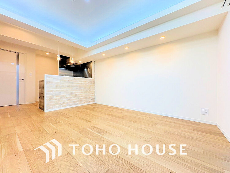 内装 ゆったりとくつろげる上質なリビングダイニング