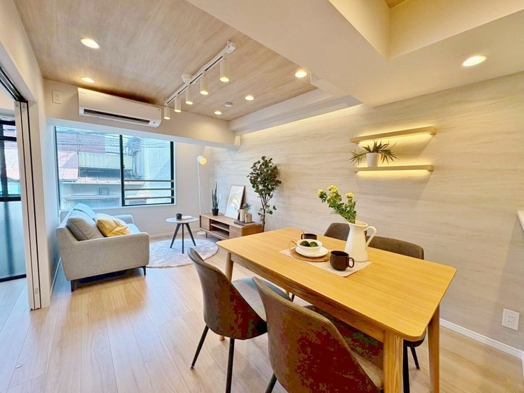 居間 「空間が織り成すひとつ先の住み心地」を演出します。