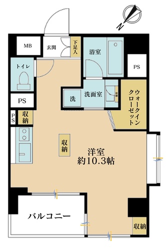 パロス築地の物件画像