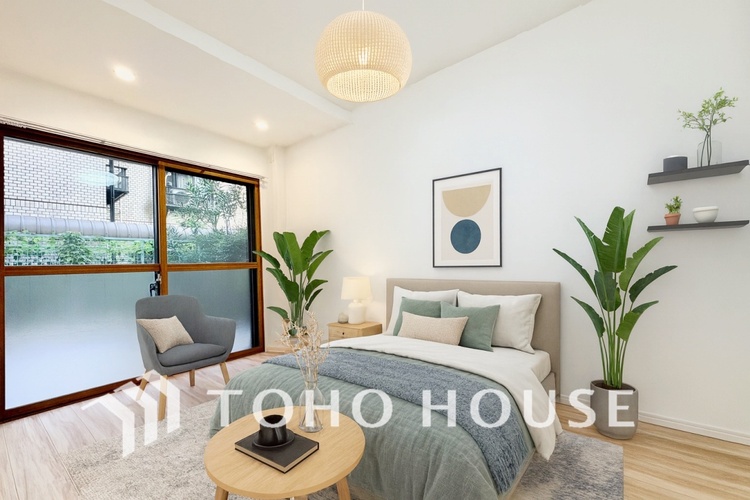 内装 ＊配置してある家具や小物はCGによるイメージ画像です。好みの空間で読書をしたり、音楽を聞いたりと一人の時間も充実したものにできます。