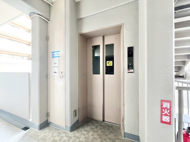 その他 エレベーター完備のため荷物が多くなっても安心。