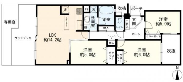 間取り ３ＬＤＫ