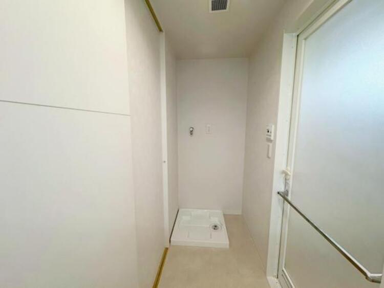 洗面 【2025年9月撮影】洗濯機置場