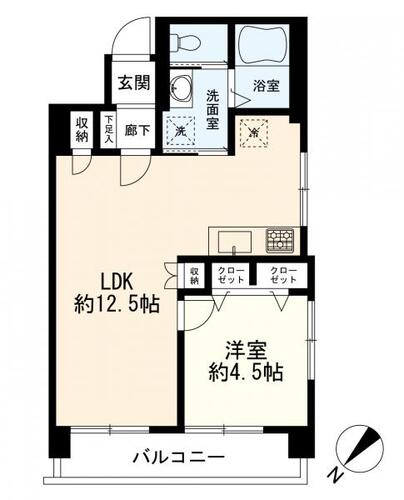 スカイコーポ元木の物件画像