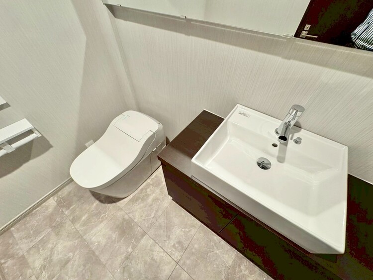 その他 清潔感の高いお手洗い。