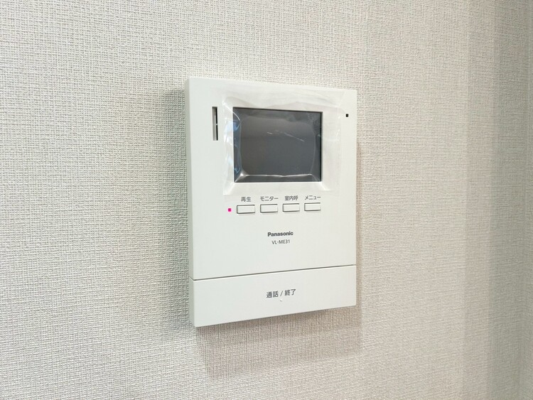 その他 誰が来てもわかる様にモニター付きインターホンを設置。