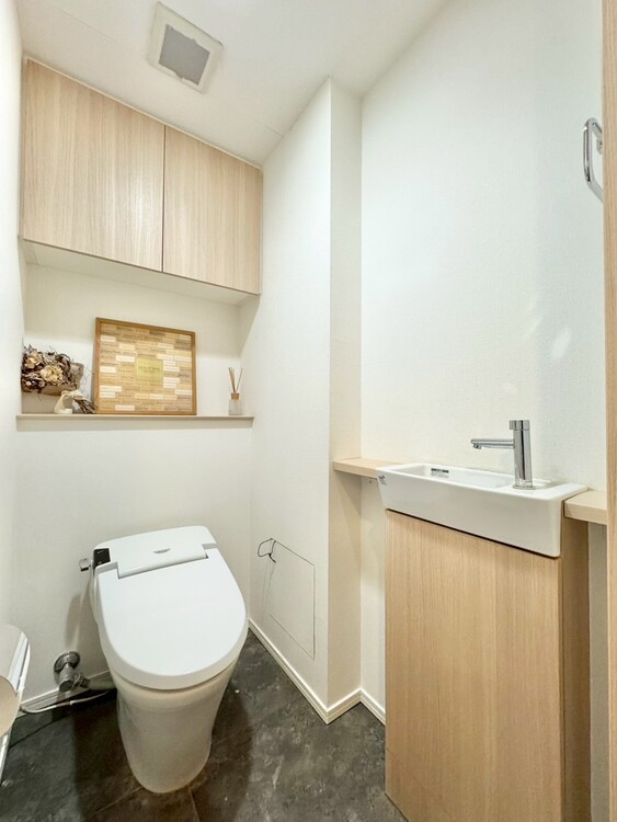 その他 清潔感の高いお手洗い。