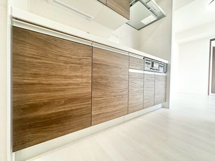 キッチン 使いやすくスタイリッシュなキッチン空間になっております。