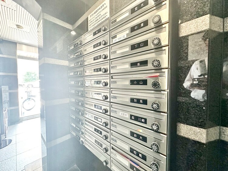 設備 郵便受けも、きちんと管理されています。