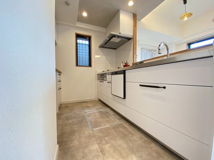 キッチン 開放感のあるキッチンスペース。調理をしながら、会話も弾みそうですね。