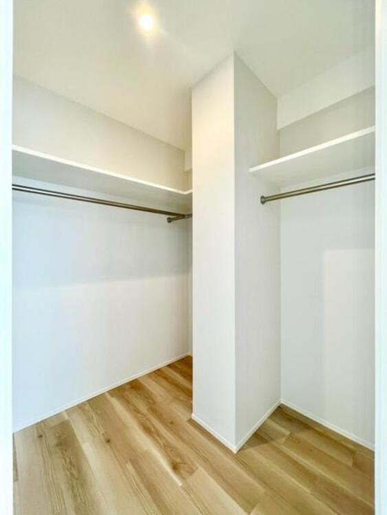 収納 洋室8帖のWIC