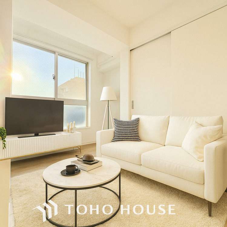 内装 ＊配置してある家具や小物はCGによるイメージ画像です。好みの空間で読書をしたり、音楽を聞いたりと一人の時間も充実したものにできます。