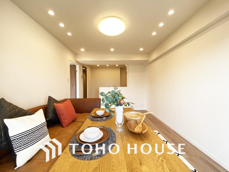 内装 ゆったりとくつろげる上質なリビングダイニング