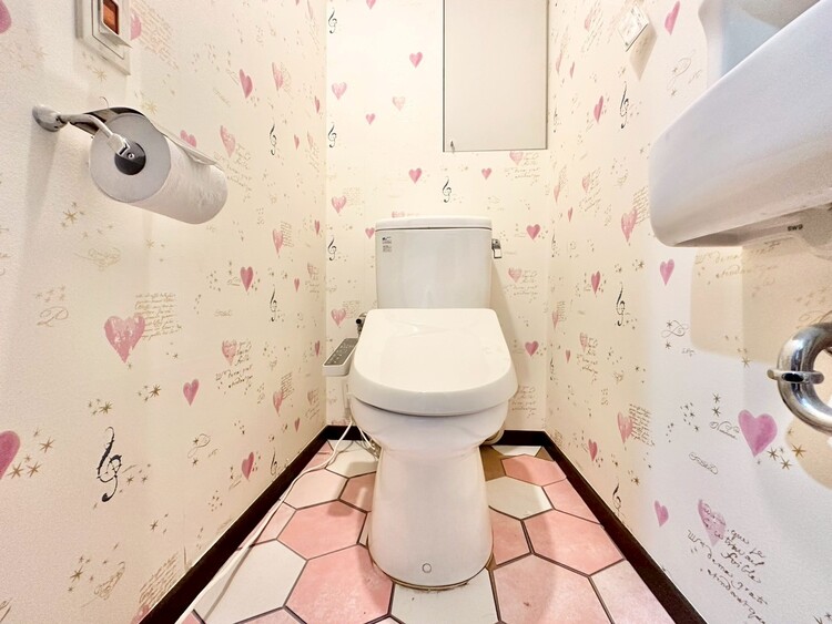 トイレ 清潔感の高いお手洗い。