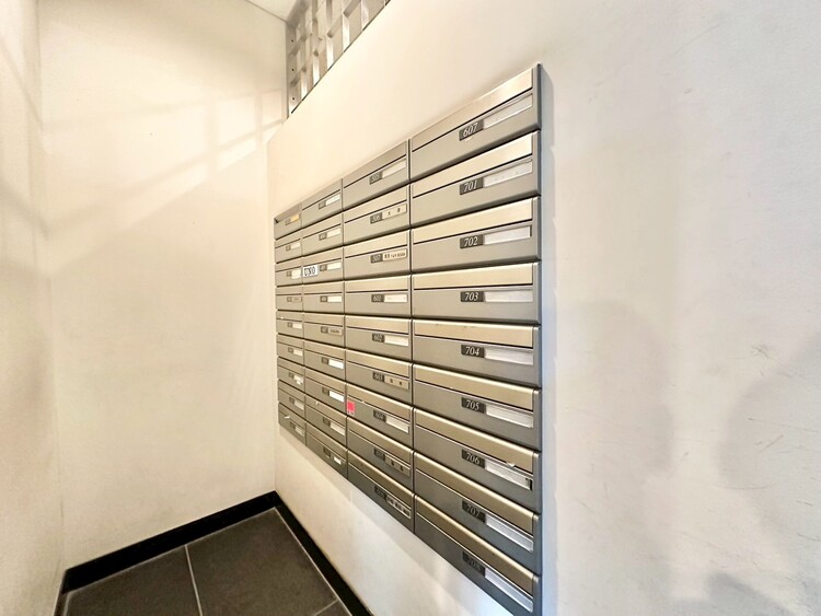 設備 郵便受けも、きちんと管理されています。