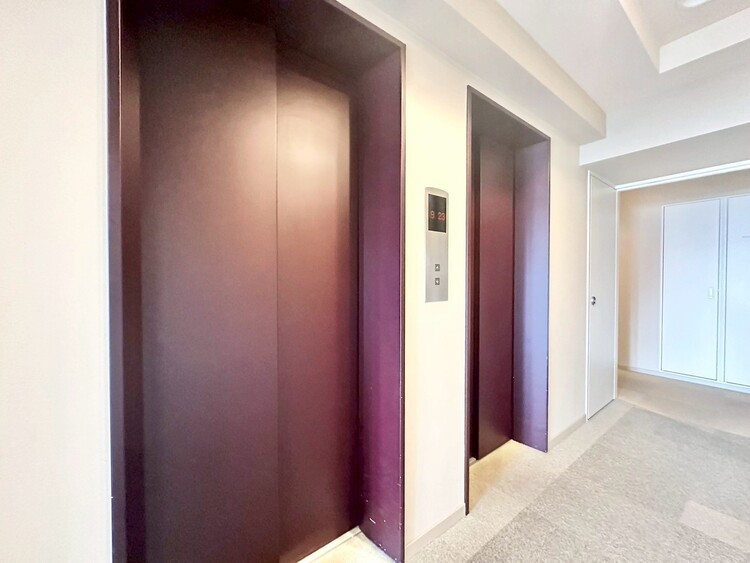 設備 エレベーター完備のため荷物が多くなっても安心。