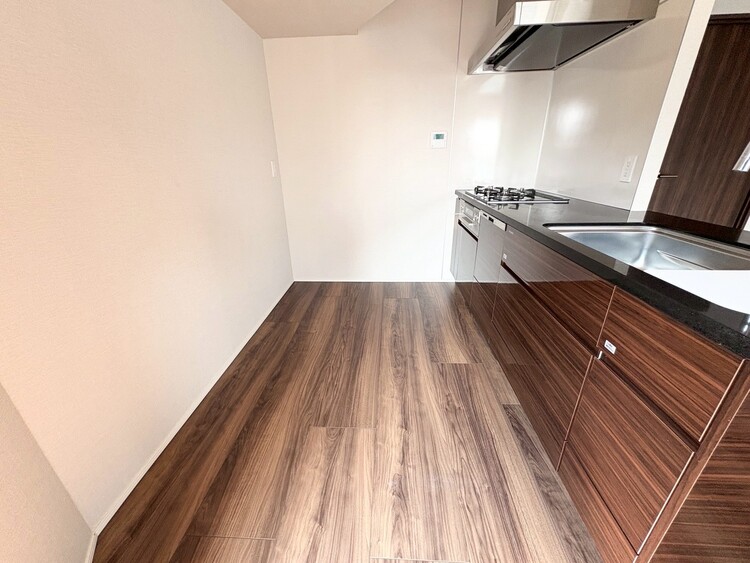 キッチン 使いやすくスタイリッシュなキッチン空間になっております。