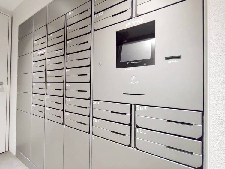 設備 郵便受けも、きちんと管理されています。