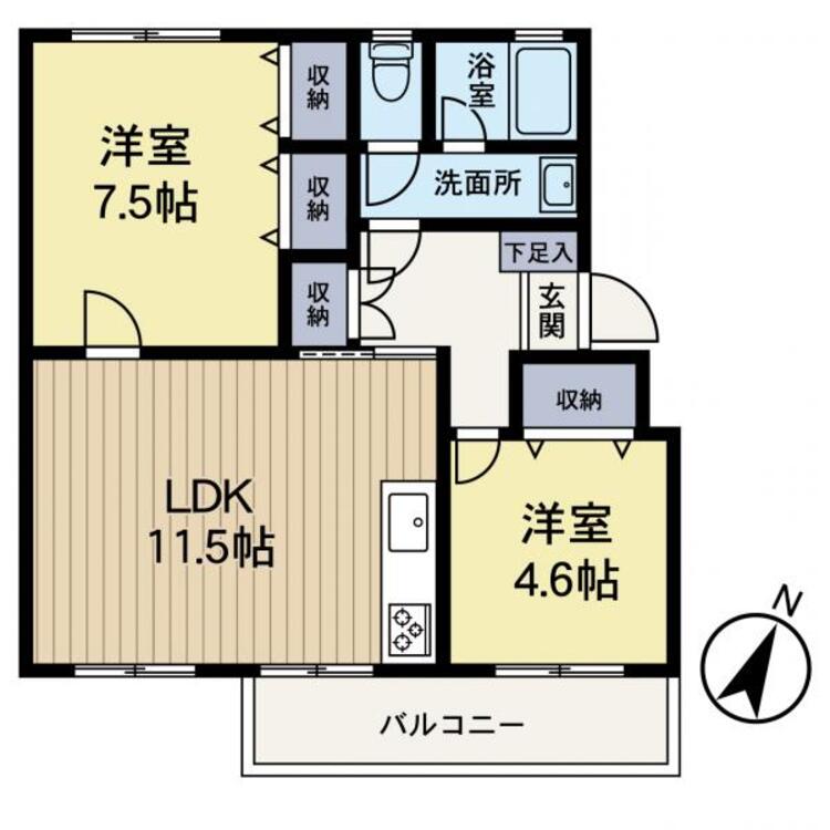 間取り 【間取図】家族の色を映し出す洗練された邸宅は、ずっと輝き続けながらいつしか街の風景に溶け込み人と共に歩んいきます。