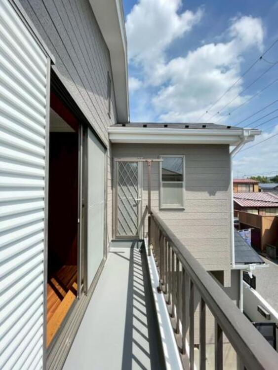 バルコニー 陽当たり・風通し良好のバルコニーです