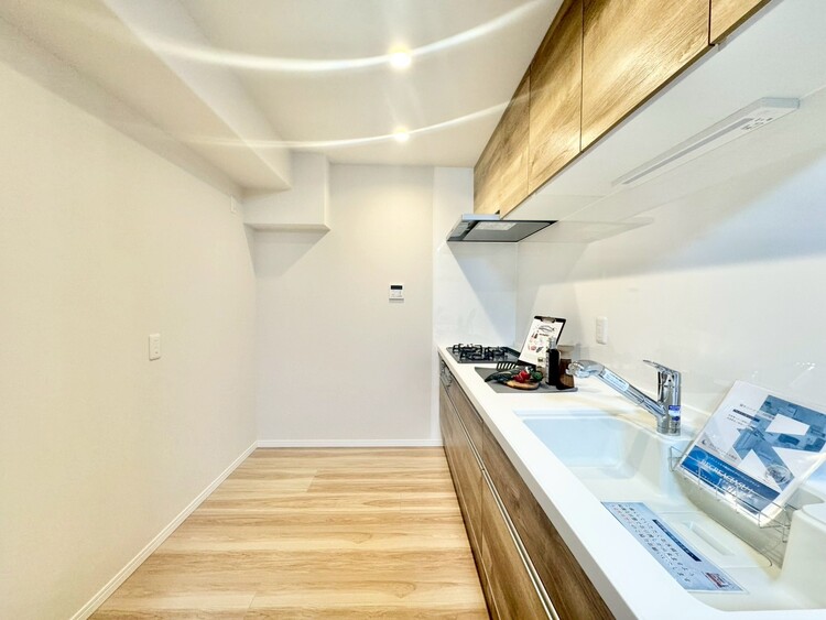 キッチン 洗練されたスタイリッシュなデザイン性と使いやすさを備えた仕様。
