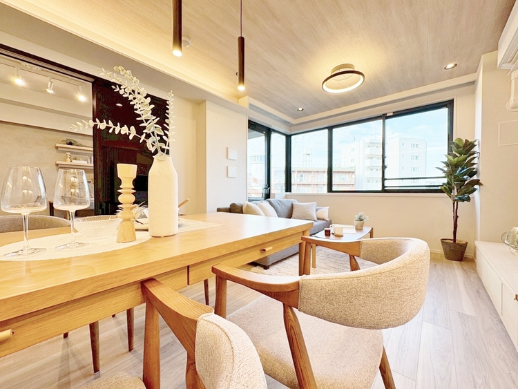 居間 「空間が織り成すひとつ先の住み心地」を演出します。