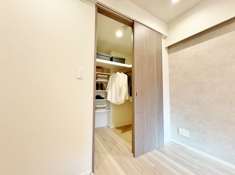 収納 暮らし心地を大きく左右する収納を、適材適所に配置し使い勝手を考慮しました。