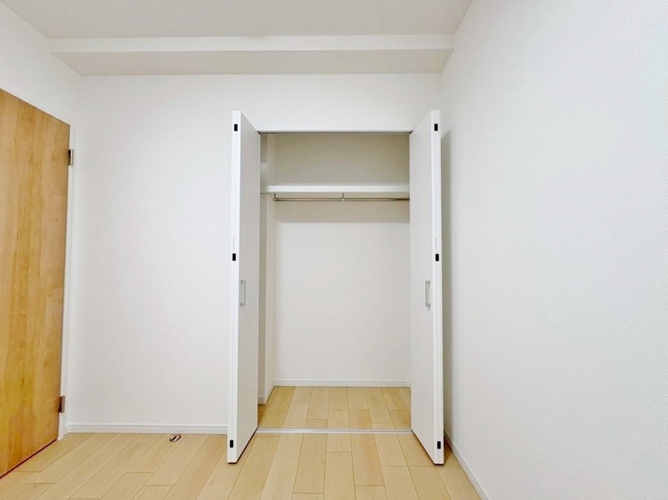 収納 居室にはクローゼットがあり、荷物もスッキリ収納して快適にお過ごしいただけます。
