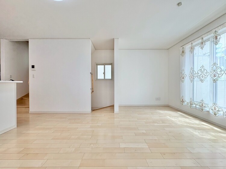 居間 豊かな居住性と、安心感を満たすクオリティが見事に調和した住空間。