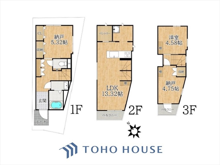 間取り テーマの統一されたこの住まいはすべてがお気に入りの空間となるんだろう。