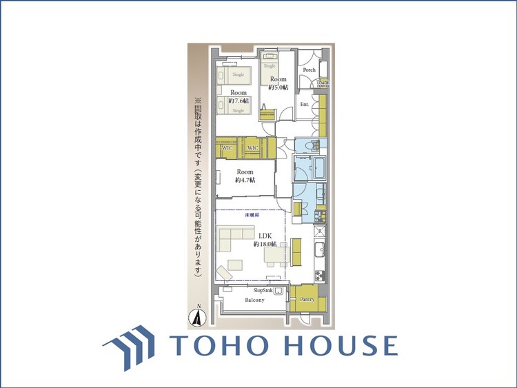 間取り 暮らす人のことを考えつくり出したものは『癒し』という心地よい居場所