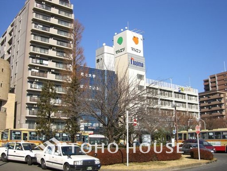 周辺 マルエツ 鶴川店　距離450ｍ