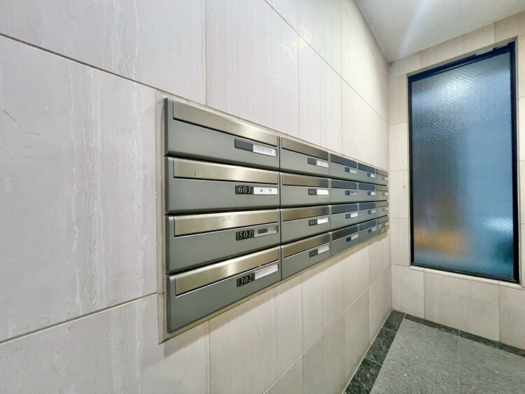 設備 郵便受けも、きちんと管理されています。