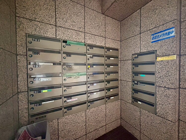 設備 郵便受けも、きちんと管理されています。