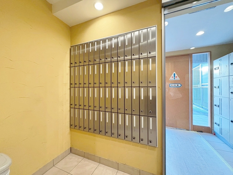 その他 郵便物を受け取るための郵便受けも、きちんと管理されています。