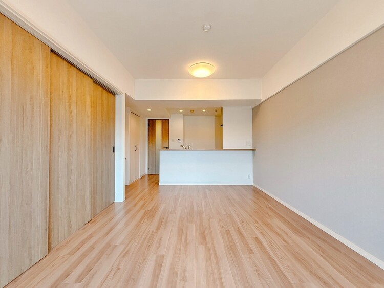 居間 豊かな居住性と、安心感を満たすクオリティが見事に調和した住空間。