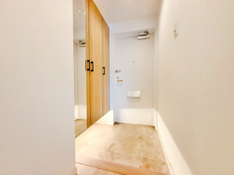 玄関 シューズボックスを完備した玄関です。