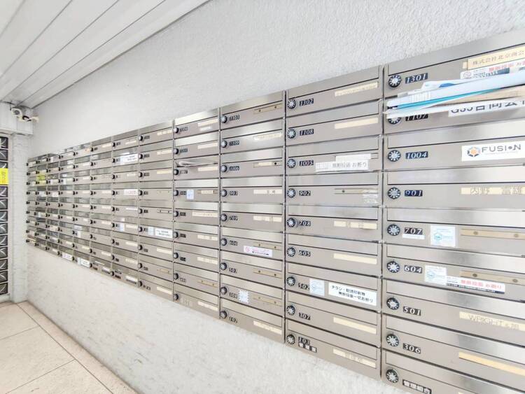 設備 郵便受けも、きちんと管理されています。