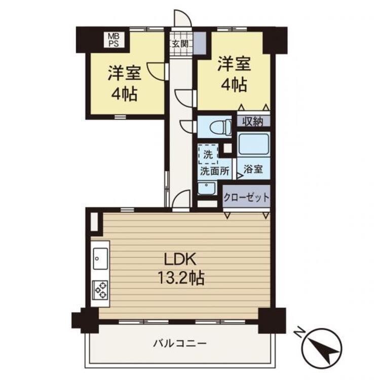間取り 【間取図】家族の色を映し出す洗練された邸宅は、ずっと輝き続けながらいつしか街の風景に溶け込み人と共に歩んいきます。