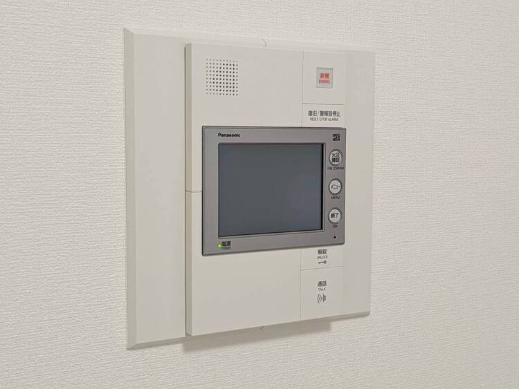その他 誰が来てもわかる様にモニター付きインターホンを設置。